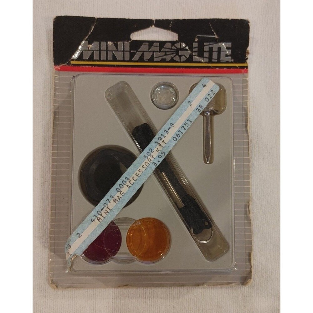 Vintage Mini Mag Lite Accessory Pack, in Original Packaging